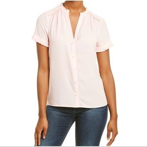 KARL LAGERFELD Crepe Blouse